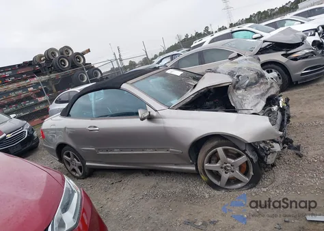 2005 Mercedes-Benz Clk 500 из США, поврежденный, VIN WDBTK75G35T047551